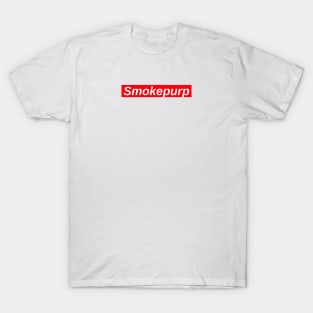 Smokepurp // Red Box Logo T-Shirt